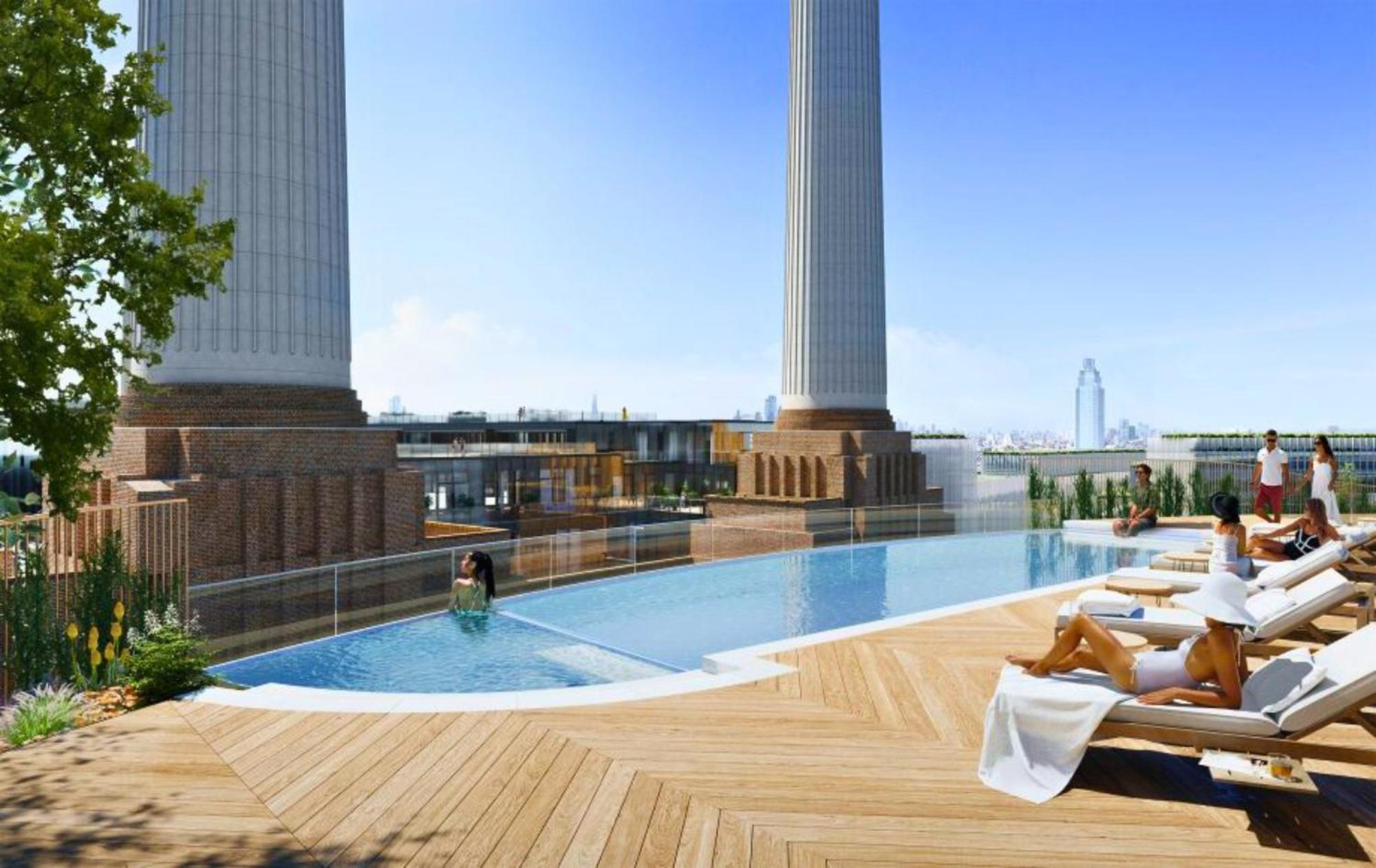 Battersea Power Station - Winter Garden Balcony & 1Gb Wifi - Luxurylondonstays מראה חיצוני תמונה