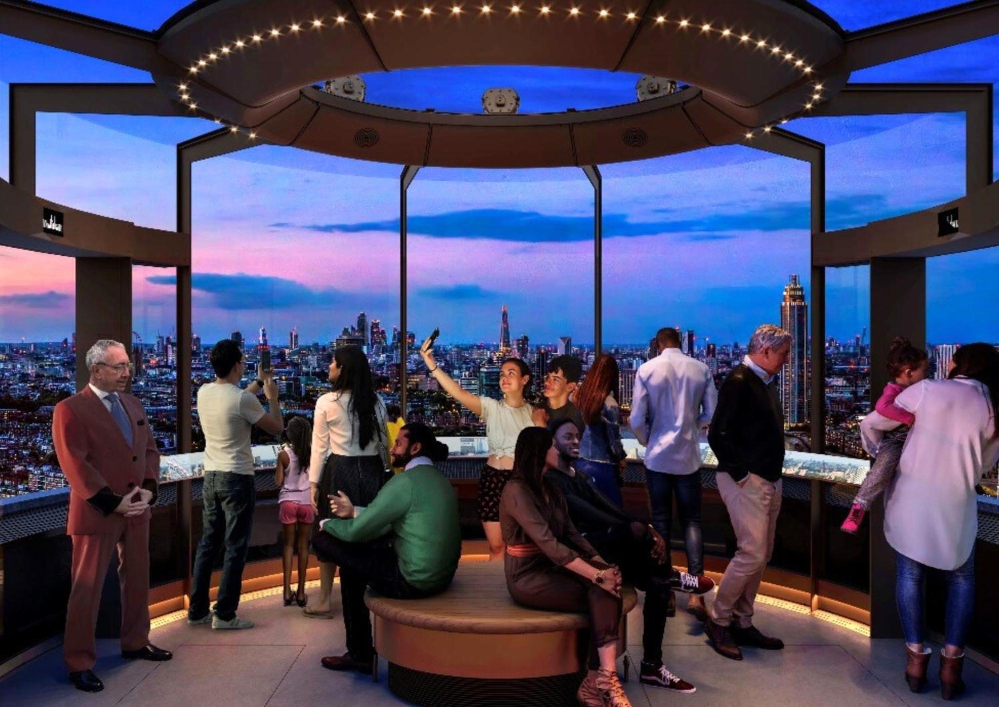 Battersea Power Station - Winter Garden Balcony & 1Gb Wifi - Luxurylondonstays מראה חיצוני תמונה
